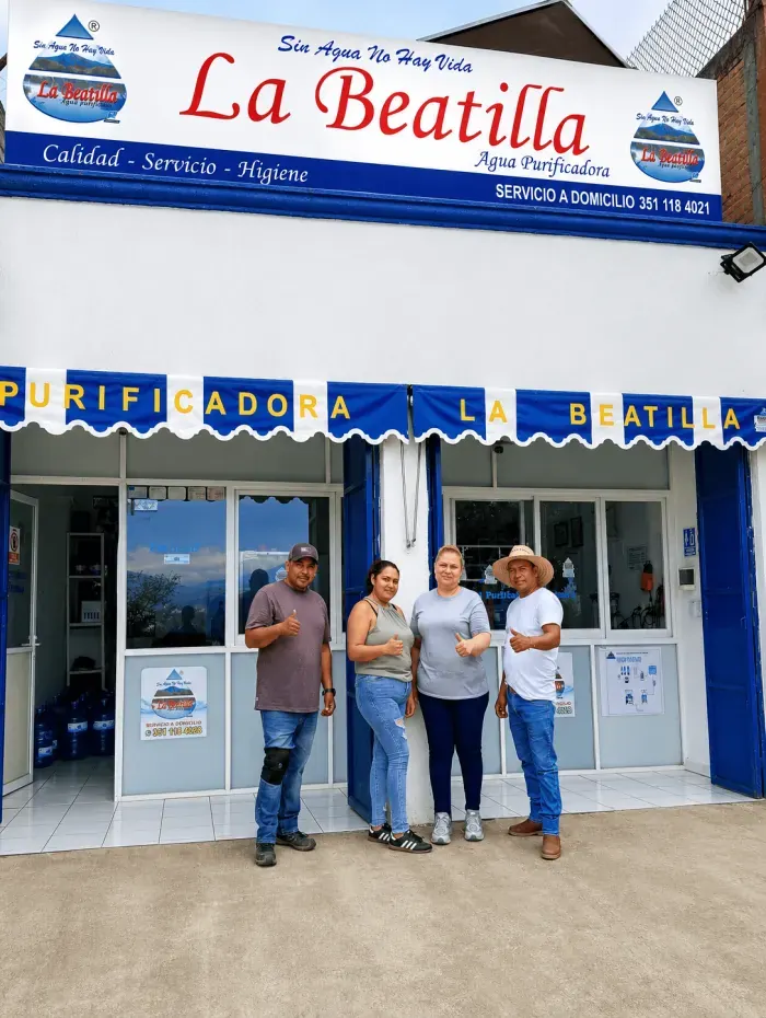 Equipo de trabajo de Purificadora La Beatilla