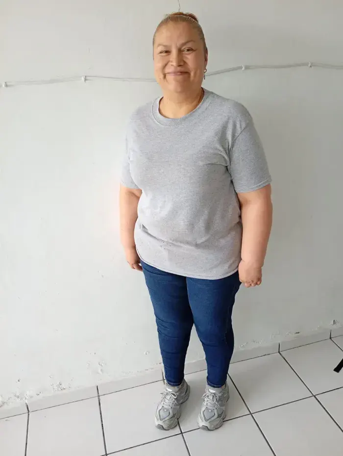 Guadalupe Rodríguez, despachadora de la planta